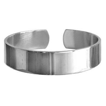 Shiny Chrome Plated Armband